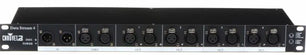 Chauvet DJ Data Stream 4 | 4-Way DMX Splitter with 3- & 5-Pin XLR | 1U Rackmount with Thru Port