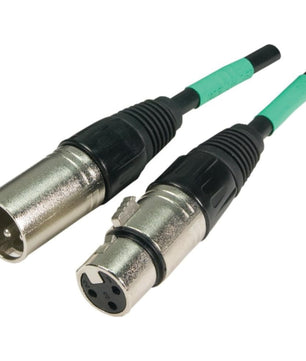Chauvet DJ DMX3P25FT | 25ft 3-Pin DMX Cable | Shielded for Lighting Signal Reliability