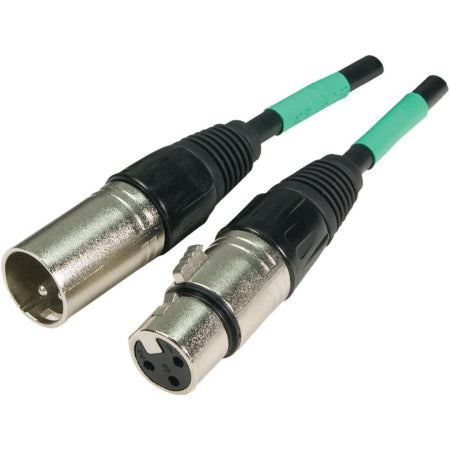 Chauvet DJ DMX3P25FT | 25ft 3-Pin DMX Cable | Shielded for Lighting Signal Reliability