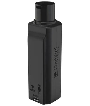 Chauvet DJ D-Fi XLR TX | Wireless DMX Transmitter for XLR Fixtures | Battery-Powered, Cable-Free Control