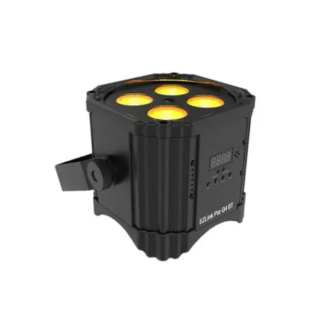 Chauvet DJ EZLink Par Q4BT ILS | Battery-Powered RGBA LED Par | Bluetooth & ILS Wireless Control