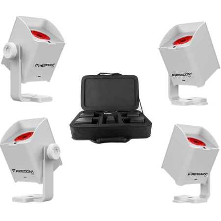 Chauvet DJ Freedom H1 X4 White | Compact Wireless LED Wash Light