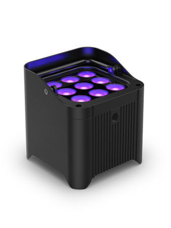 Chauvet DJ Freedom Par H9 IP | Wireless Hex LED Uplight | Compact IP54 Fixture with RF & D-Fi