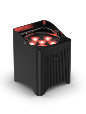 Chauvet DJ Freedom Par T6 | Wireless RGB Uplight with RF Remote Control | Magnetic Diffuser & OLED Display