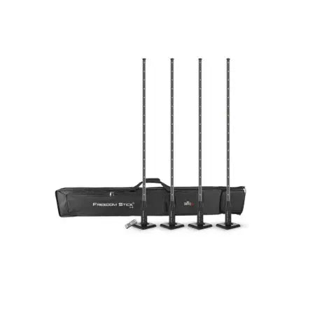 Chauvet DJ Freedom Stick X4 | Battery-Powered LED Tube Lights | 4-Pack with Wireless DMX