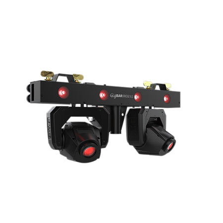 Chauvet DJ GigBAR Bridge ILS | 40W Moving Heads & 10W Wash Lights, Wireless DMX & ILS | All-in-One Lighting System with ILS Compatibility