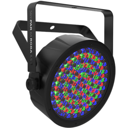 Chauvet DJ SlimPAR 64 RGBA ILS | Compact RGBA Wash Light | ILS & D-Fi USB Compatible with Amber-Enhanced Output