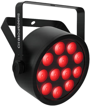 Chauvet DJ SlimPAR Q12 ILS | RGBA LED Wash Light with ILS | Flicker-Free for Video & DMX Control