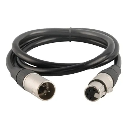 Chauvet Pro 4-pin XLR Extension | 5ft DMX Extension for Epix Tour series