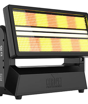 Chauvet Pro Color STRIKE M V2 | IP65 LED Strobe/Wash Hybrid | 180° Tilt + 14 RGB + 28 White Zones