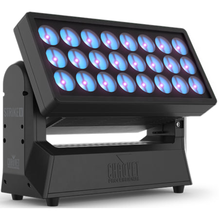 Chauvet Pro Strike V | RGBW Pixel-Tilting Strobe/Wash - 19,589 Lumens | Dual-Layer LED with Frost & IP65 Rating