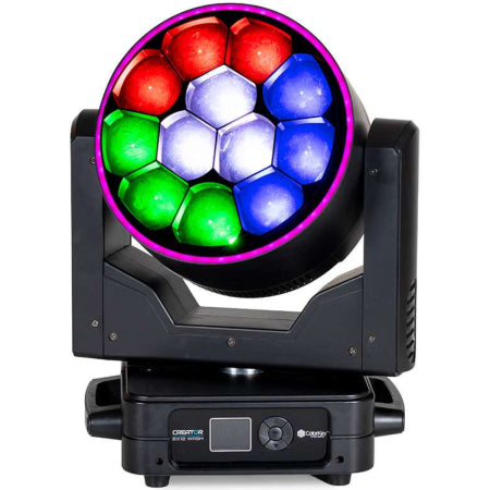 ColorKey Creator BX12 Wash | 12x40W RGBW Bee-Eye | Zoom Wash with Rotating Lens Effects