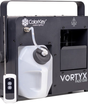 ColorKey VORTYX Faze 1200 | 1200W Faze Machine with 3000 CFM | Fast Heat-Up & Long Runtime