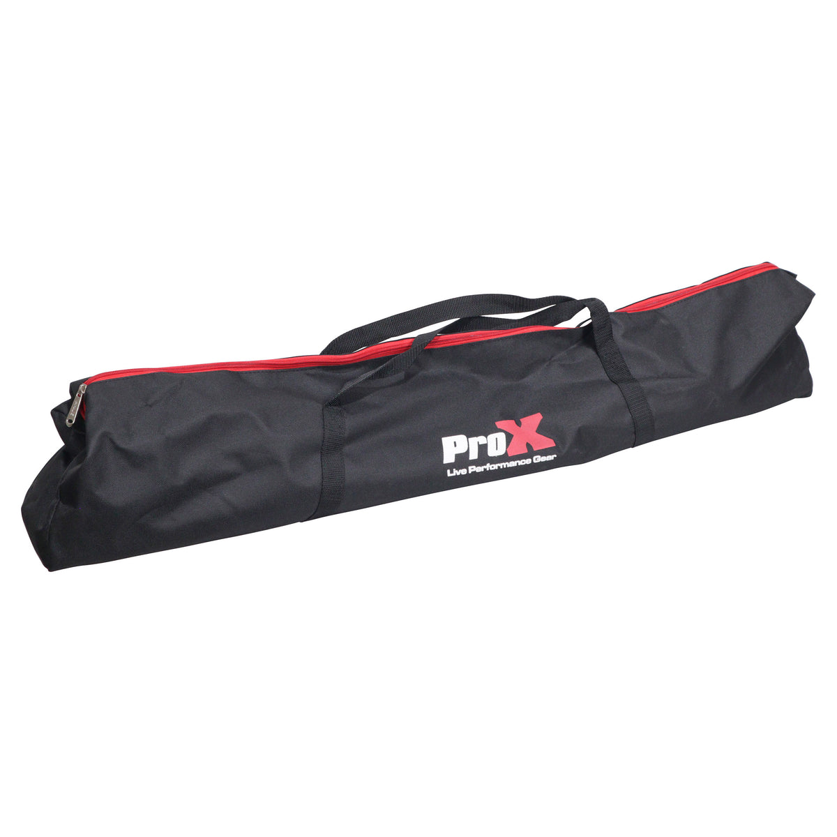 ProX XPOLARISWHX2POLES | Pair of White M20 Speaker Poles | Adjustable Height with Carry Bag