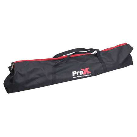 ProX XPOLARISWHX2POLES | Pair of White M20 Speaker Poles | Adjustable Height with Carry Bag