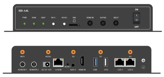 Crisp A4L | Dual-Mode LED Display Controller with HDMI & Wi-Fi