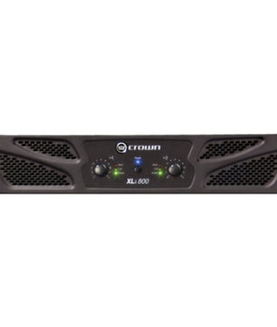 Crown XLi 800 | 2x300W at 4 Ohms Stereo Amplifier | 600W Bridged with XLR & RCA Inputs