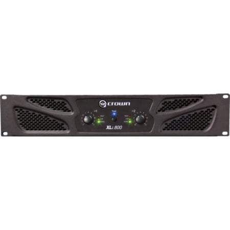 Crown XLi 800 | 2x300W at 4 Ohms Stereo Amplifier | 600W Bridged with XLR & RCA Inputs