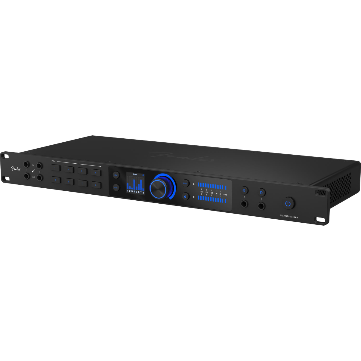 Fender Quantum HD 8 | 26x30 USB-C Interface | 32-bit 192kHz Studio Hub with DSP