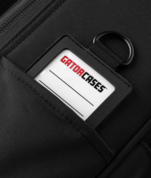 Gator G-ICONDJ-MD-BP | Medium DJ Controller Backpack Bag | Semi-Rigid Travel Protection
