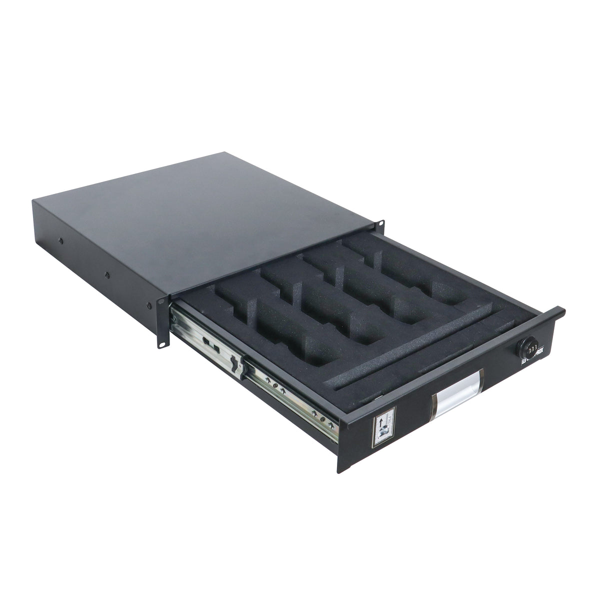 ProX T-2RD-18-WMF | 2U Rack Drawer with MIC Foam | Built-in Combo Lock & Steel Design