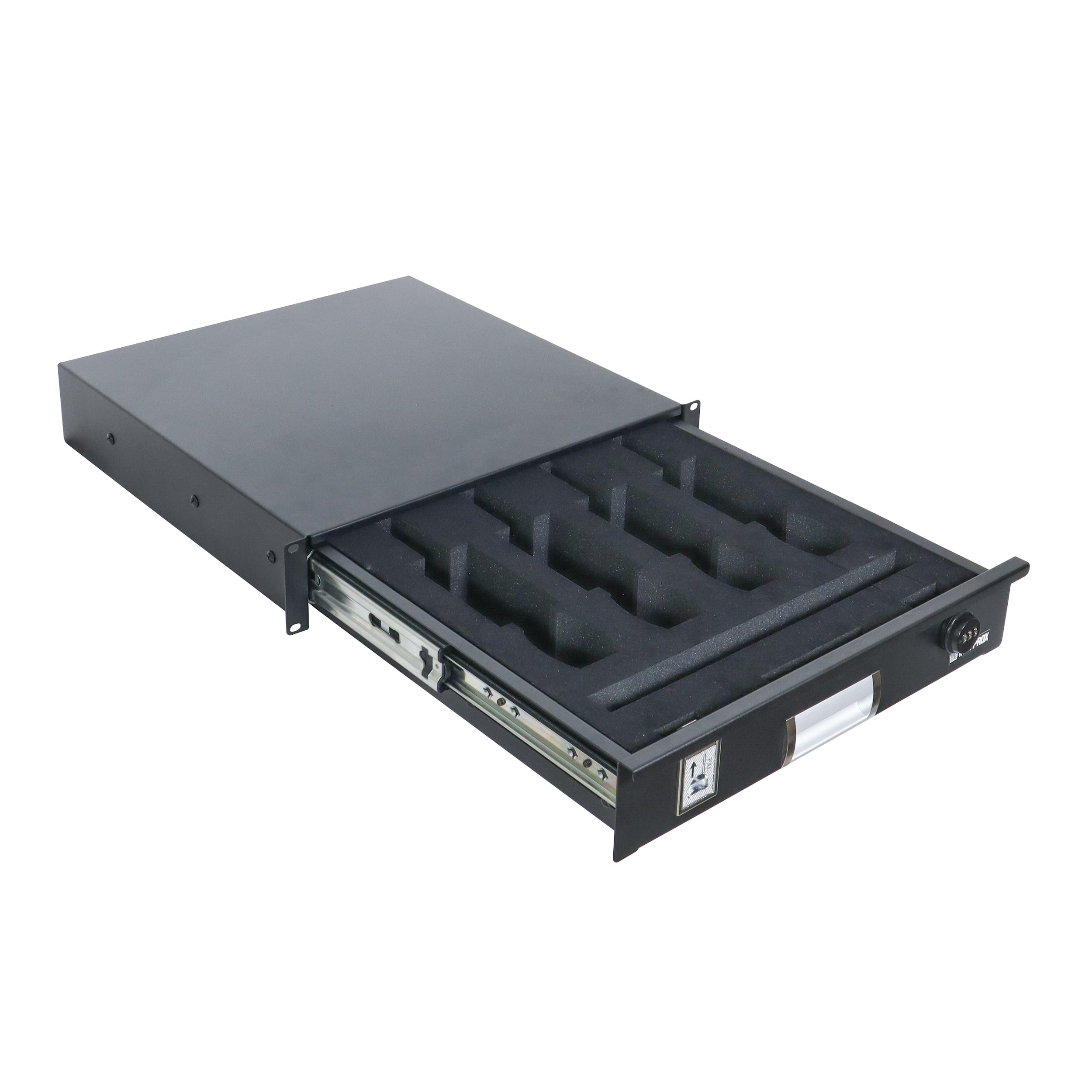 ProX T-2RD-18-WMF | 2U Rack Drawer with MIC Foam | Built-in Combo Lock & Steel Design