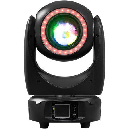 Rasha Zuri | 100W Beam with Gobos & Prism | RGB Pixel Ring & 3° Sharp Output