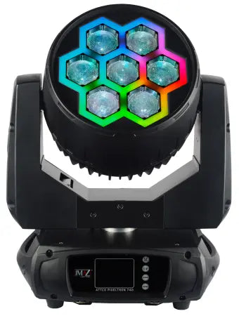 JMaz Pixl Tron 740Z | 7 x 40W RGBW LED Wash Moving Head