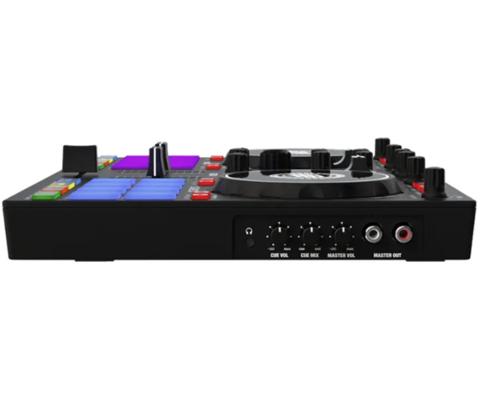 Reloop Ready | Compact 2-Deck DJ Controller for Serato | 16 RGB Pads & Scratch Bank Support