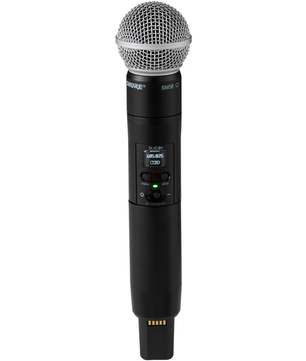 Shure SLXD24D+/58-G57 | Dual SM58 Wireless System | Digital Audio with ShowLink Control