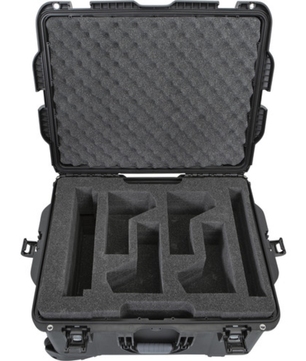 Gator GWP-TITANRODECASTER4 | Waterproof Podcast Case for RODECaster Pro II | Holds 4 Mics & Headsets