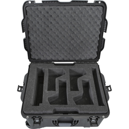 Gator GWP-TITANRODECASTER4 | Waterproof Podcast Case for RODECaster Pro II | Holds 4 Mics & Headsets