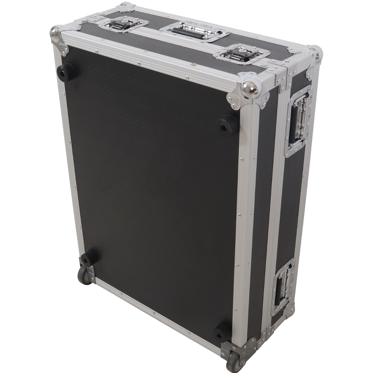 ProX XS TV32FMW | 32 Inch LED TV Flight Case | Adjustable Floor Monitor Case with Wheels