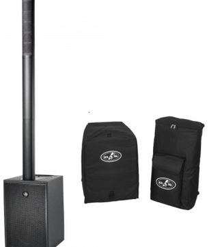 DAS Altea Duo 20A | 3-Way Powered Column System - 127dB | Bluetooth Audio + DSP LCD Control
