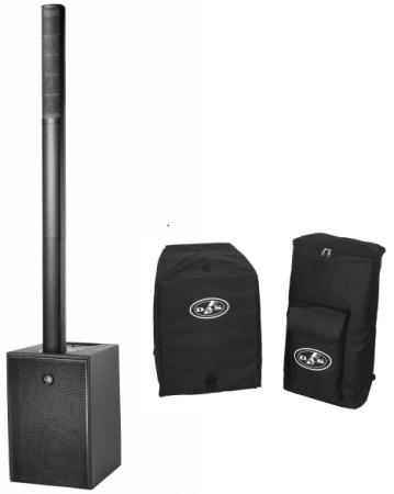 DAS Altea Duo 20A | 3-Way Powered Column System - 127dB | Bluetooth Audio + DSP LCD Control