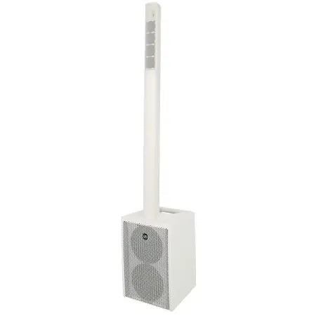 DAS Altea Duo 20A White | 3-Way Powered Column System - 127dB | Bluetooth + DSP Control with LCD