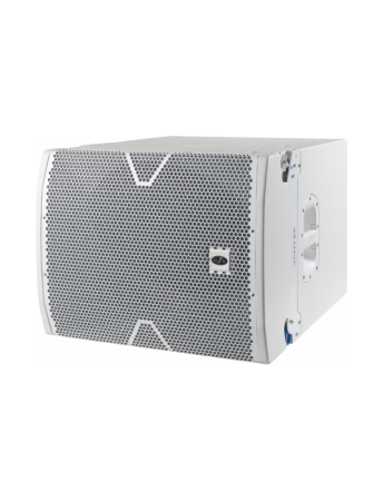 DAS VANTEC-118A-W | 18in Subwoofer - 134dB SPL | White Powered Sub with Deep/Loud EQ & Rigging