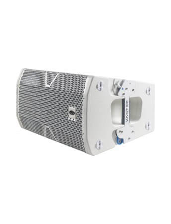 DAS VANTEC-20A-W | 12in Curved Array - 135dB SPL | White Powered Speaker with DSP & Wireless Control