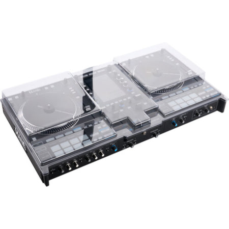 Decksaver DS-PC-SYSTEM1 | Cover for RANE DJ SYSTEM ONE | Smoked Polycarbonate Protection