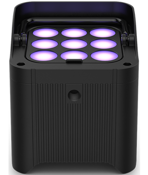 Chauvet DJ Freedom Par H9 IP | Wireless Hex LED Uplight | Compact IP54 Fixture with RF & D-Fi