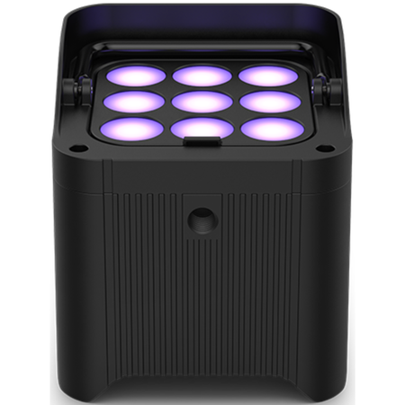 Chauvet DJ Freedom Par H9 IP | Wireless Hex LED Uplight | Compact IP54 Fixture with RF & D-Fi