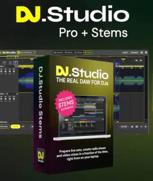 DJ Studio Pro + Stems Edition | Advanced DJ Mixing Software with Stem Separation