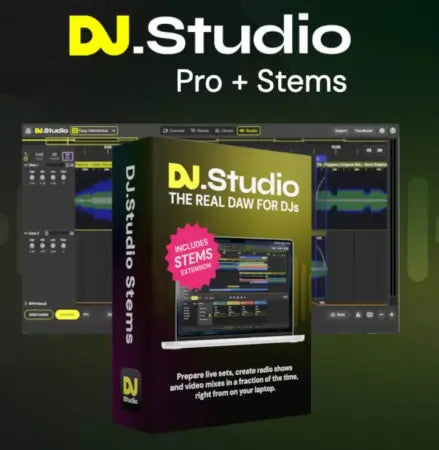 DJ Studio Pro + Stems Edition | Advanced DJ Mixing Software with Stem Separation