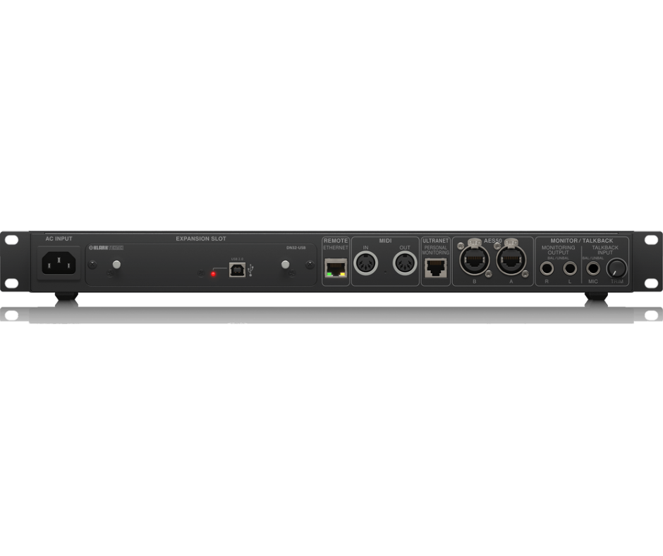 Midas MDS-M32C | 40-Input Digital Mixing Core | 96ch AES50 in Compact 1U Rack Format