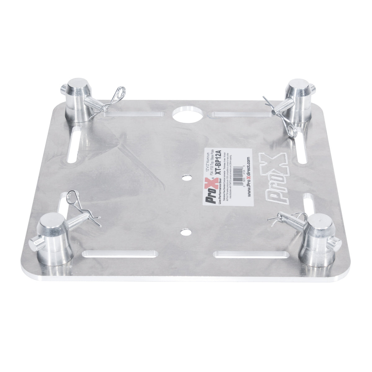 ProX XT BP12AX2 | Pair of XT-BP12A 12in Aluminum Truss Base Plates | For F34 F32 F31 Truss