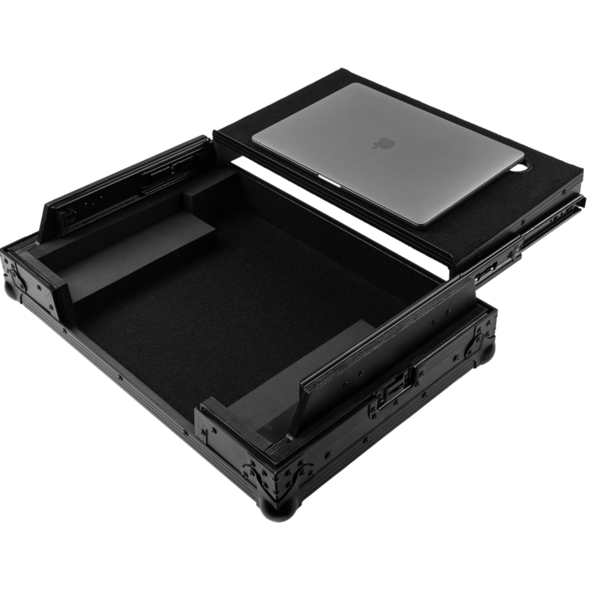 Gator G-ONYXUD-FLX4 | Flight Case for DDJ-FLX4 | Laptop Shelf with Wheels