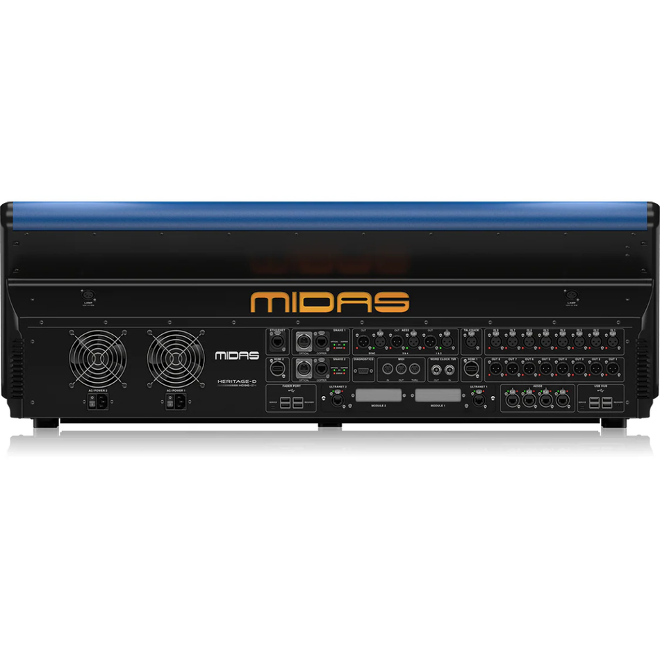 Midas MDS-HD96-24-CC-IP | 144-Channel Digital Mixing Console | 96kHz, 21" Touchscreen, Dual Redundant PSU
