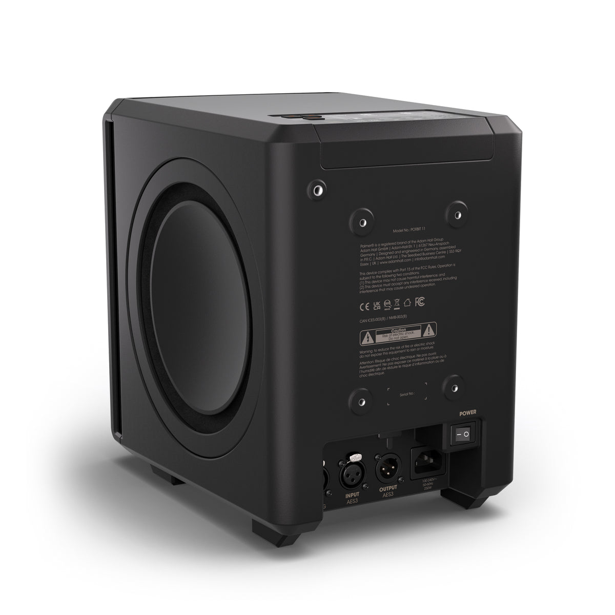Palmer Orbit 11 | Dual 8in Woofers - 116dB SPL | Coaxial 3-Way Studio Monitor