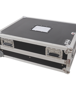 ProX XS TV32FMW | 32 Inch LED TV Flight Case | Adjustable Floor Monitor Case with Wheels