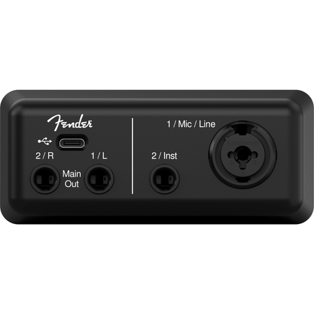 Fender AudioBox GO | 2x2 USB-C Audio Interface | Compact Mobile Recording